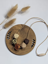 Load image into Gallery viewer, Neutral Leopard: Vixen teething & breastfeeding necklace