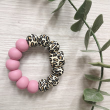 Load image into Gallery viewer, Pink Leopard: Cub Teething Ring