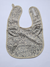 Load image into Gallery viewer, Spotty ears baby bib &amp; teether set
