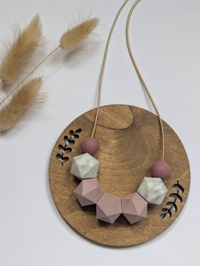 Very Berry: Celestial teething & breastfeeding necklace