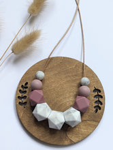 Load image into Gallery viewer, Very Berry: Celestial teething &amp; breastfeeding necklace

