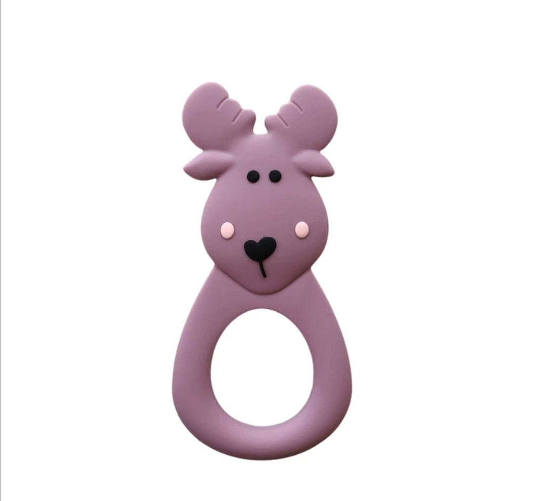 Christmas Reindeer baby teether